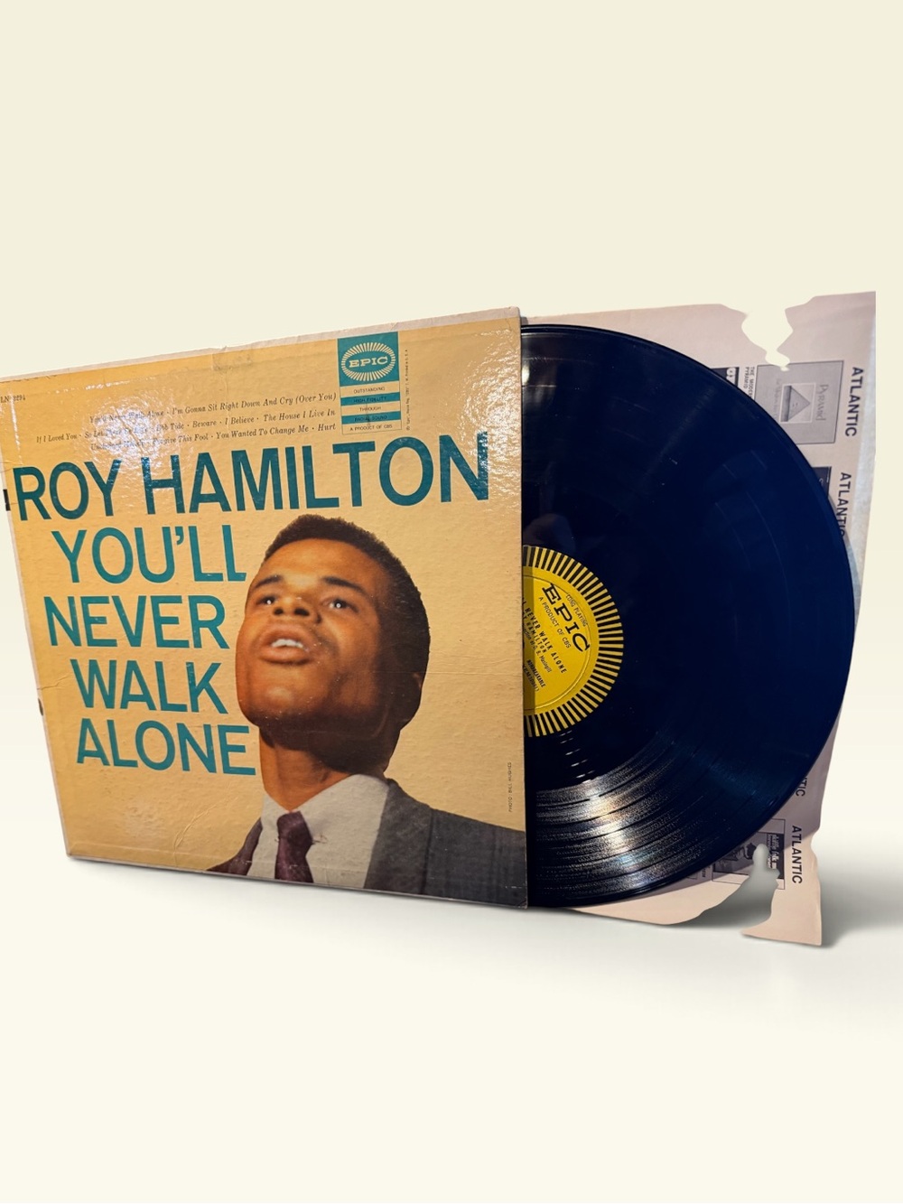 Roy Hamilton You'll Never Walk Alone Vinyl LP 12" Epic LN 3294 1956